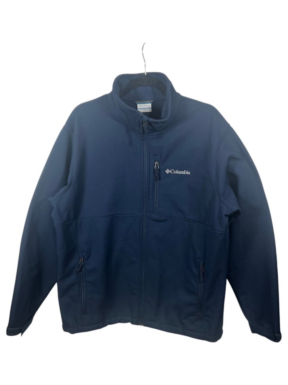 Columbia Jacket Mens Ascender Softshell Full Zip Large Outdoor Hiking Gorpcore
